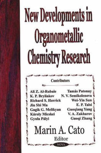 Cover image for New Developments in Organometallic Chemistry Research