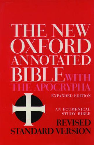 Cover image for The New Oxford Annotated Bible with the Apocrypha: Revised Standard Version, Expanded Edition