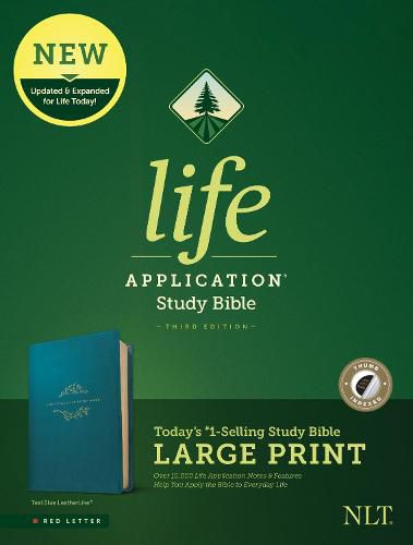 Cover image for NLT Life Application Study Bible, Third Edition, Large Print