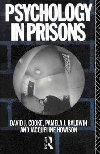 Psychology in prisons