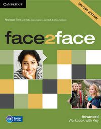 Cover image for face2face Advanced Workbook with Key
