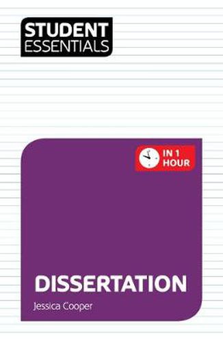 Cover image for Student Essentials: Dissertation