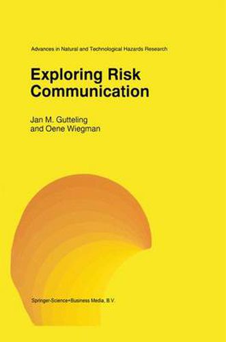 Cover image for Exploring Risk Communication