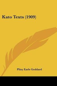 Cover image for Kato Texts (1909)