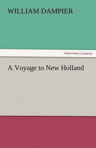 Cover image for A Voyage to New Holland
