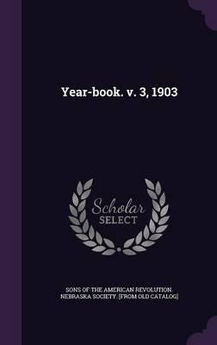 Cover image for Year-Book. V. 3, 1903