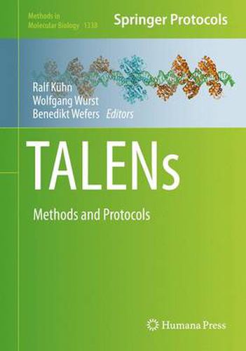 Cover image for TALENs: Methods and Protocols