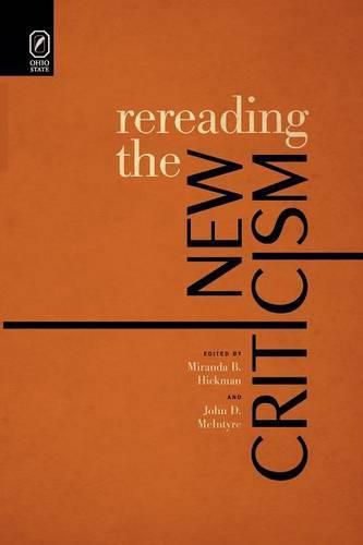 Cover image for Rereading the New Criticism