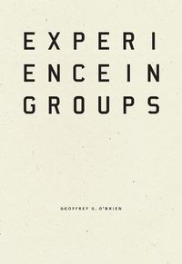 Cover image for Experience in Groups