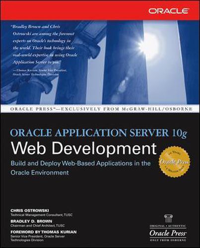 Cover image for Oracle Application Server 10g Web Development