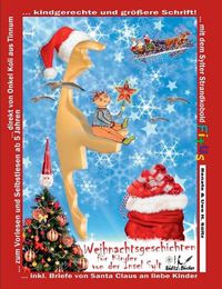 Cover image for Weihnachtsgeschichten fur Kinder von der Insel Sylt mit dem Sylter Strandkobold Fitus: ... zum Vorlesen und Selbstlesen direkt von Onkel Koli aus Tinnum