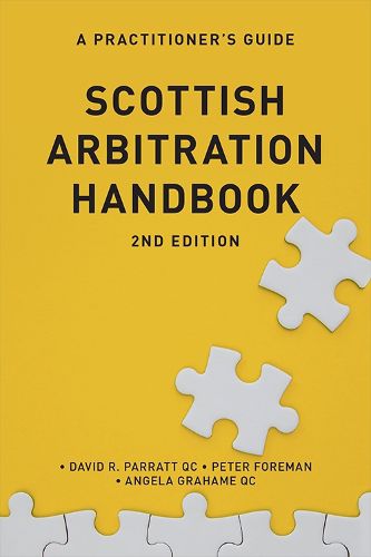 Cover image for Scottish Arbitration Handbook: A Practitioner's Guide