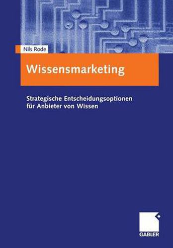 Cover image for Wissensmarketing