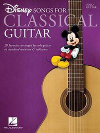 Cover image for Disney Songs for Classical Guitar