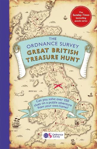 Cover image for The Ordnance Survey Great British Treasure Hunt: Can you solve over 350 clues on a puzzle adventure from your own home?