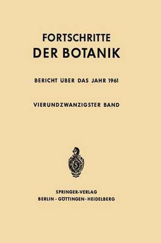 Fortschritte der Botanik