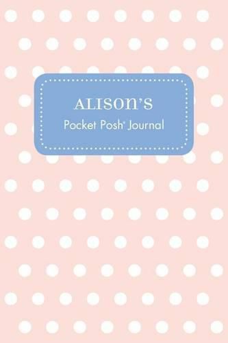 Cover image for Alison's Pocket Posh Journal, Polka Dot