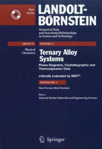 Cover image for Selected Nuclear Materials and Engineering Systems