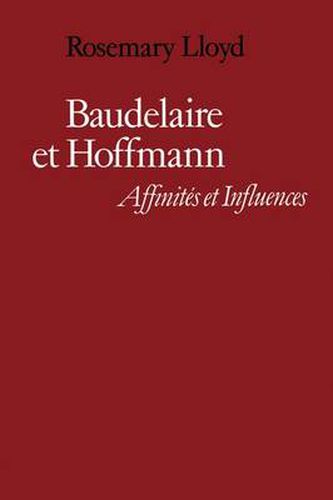 Cover image for Baudelaire et Hoffmann: Affinites et Influences