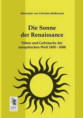 Cover image for Die Sonne Der Renaissance