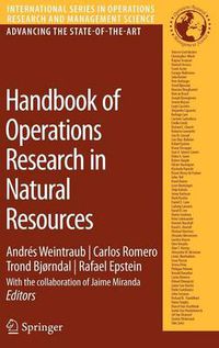 Cover image for Handbook of Operations Research in Natural Resources