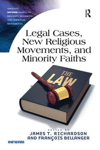 Cover image for Legal Cases, New Religious Movements, and Minority Faiths