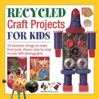 Cover image for Recycled Craft Projects for Kids