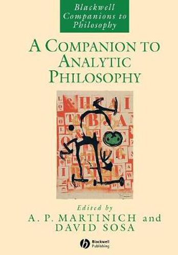 Cover image for A Companion to Analytic Philosophy