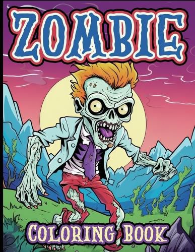 Cover image for Zombie Coloring book for Kids