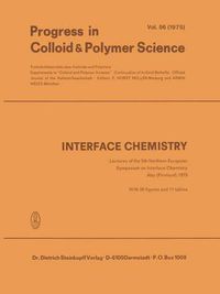 Cover image for Interface Chemistry: Lectures of the 5th Northern European Symposium on Interface Chemistry Abo (Finnland)1973