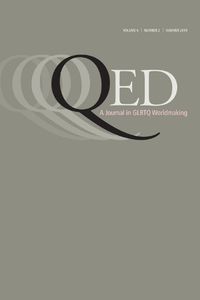 Cover image for QED: A Journal in GLBTQ Worldmaking 6, No. 2