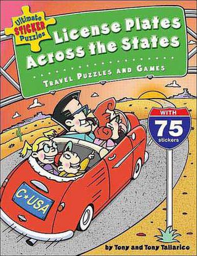 Ultimate Sticker Puzzles: License Plates Across the States: Travel Puzzles and Games
