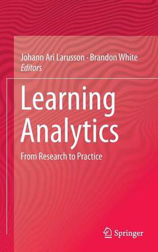 Cover image for Learning Analytics: From Research to Practice