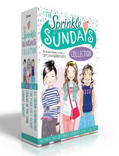The Sprinkle Sundays Collection: Sunday Sundaes; Cracks in the Cone; The Purr-fect Scoop; Ice Cream Sandwiched
