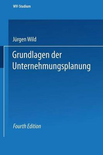 Cover image for Grundlagen Der Unternehmungsplanung