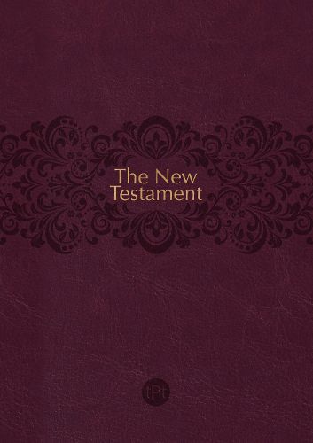 Cover image for The Passion Translation New Testament (2020 Edition) - Readers' Edition Burgundy