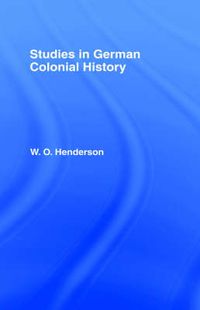 Cover image for Studies in German Colonial History