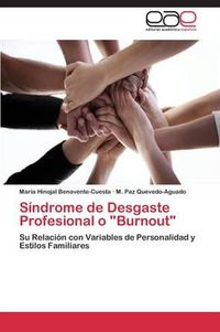 Cover image for Sindrome de Desgaste Profesional o Burnout