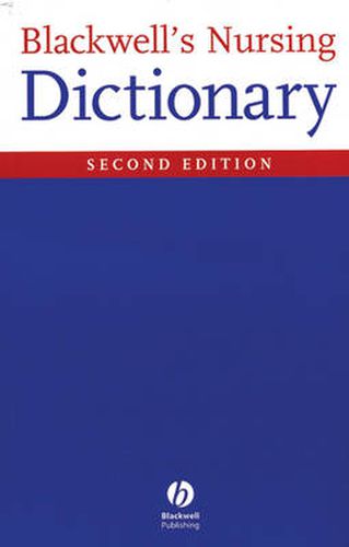 Cover image for Blackwell's Nursing Dictionary