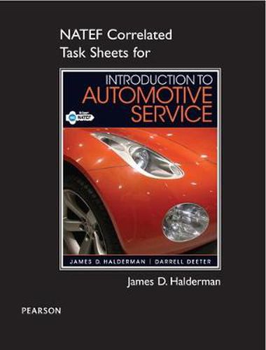 Cover image for NATEF Correlated Task Sheets for Introduction to Automotive Service