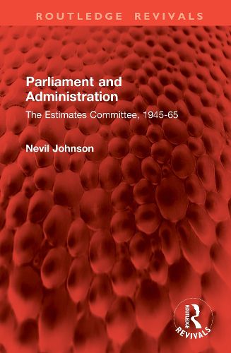 Cover image for Parliament and Administration