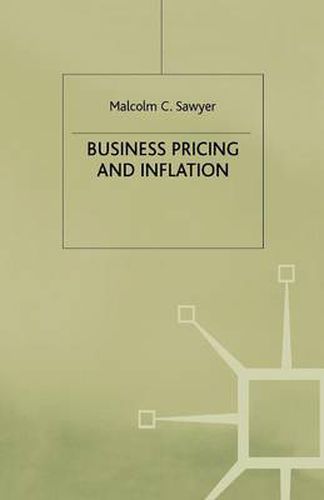 Cover image for Business Pricing and Inflation