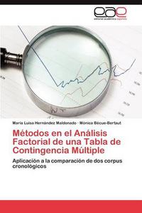 Cover image for Metodos En El Analisis Factorial de Una Tabla de Contingencia Multiple