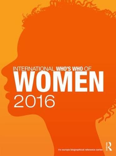 Cover image for International Who's Who of Women 2016