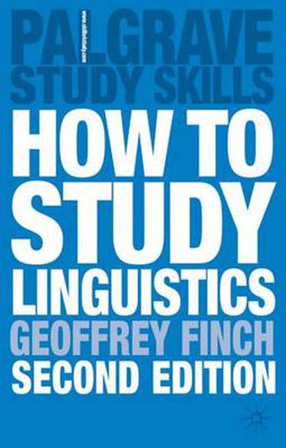 Cover image for How to Study Linguistics: A Guide to Understanding Language