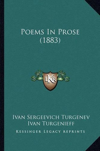 Poems in Prose (1883)