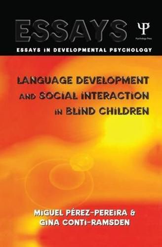 Cover image for Language development and social interaction in blind children