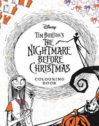 Cover image for Disney Tim Burton's The Nightmare Before Christmas Colouring Book