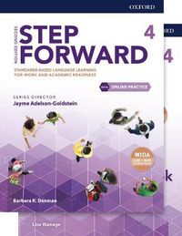 Cover image for Step Forward: Level 4: Student Book/Workbook Pack with Online Practice