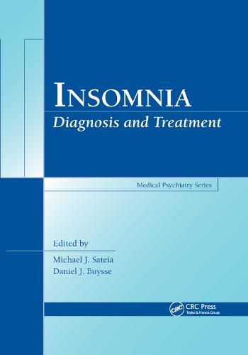 Cover image for Insomnia: Diagnosis and Treatment